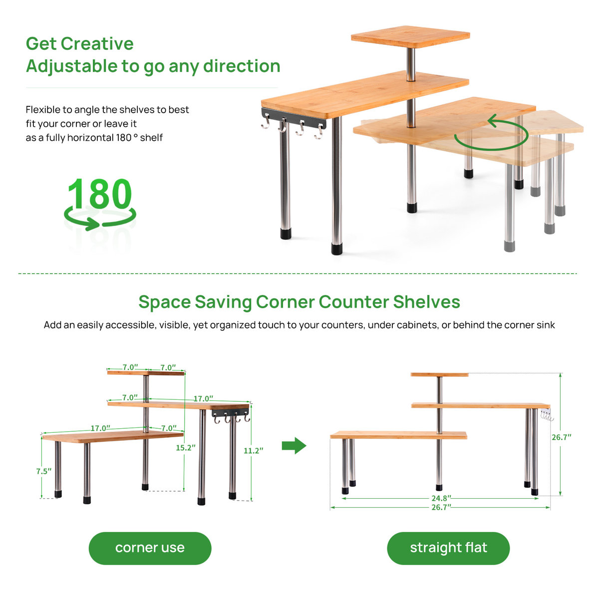 Cabinet Shelving Rack